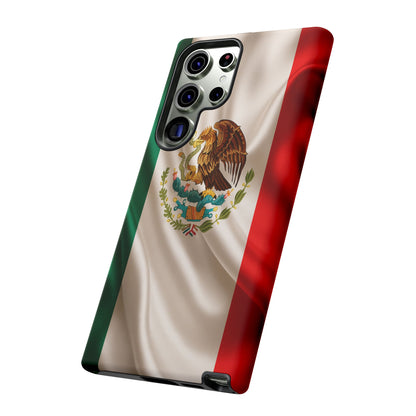 Mexico Flag Phone Case | Mexican Pride iPhone & Samsung Case | Tricolor Aesthetic Tough Protective Cover