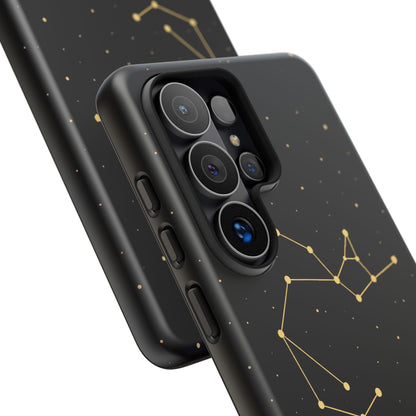 Sagittarius Zodiac Constellation Phone Case – Luxe Gold Celestial Cover