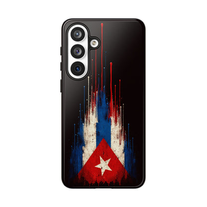 Cuban Flag Phone Case | Cuba Flag Tough Case | Patriotic Cuban Pride iPhone Samsung Protective Cover