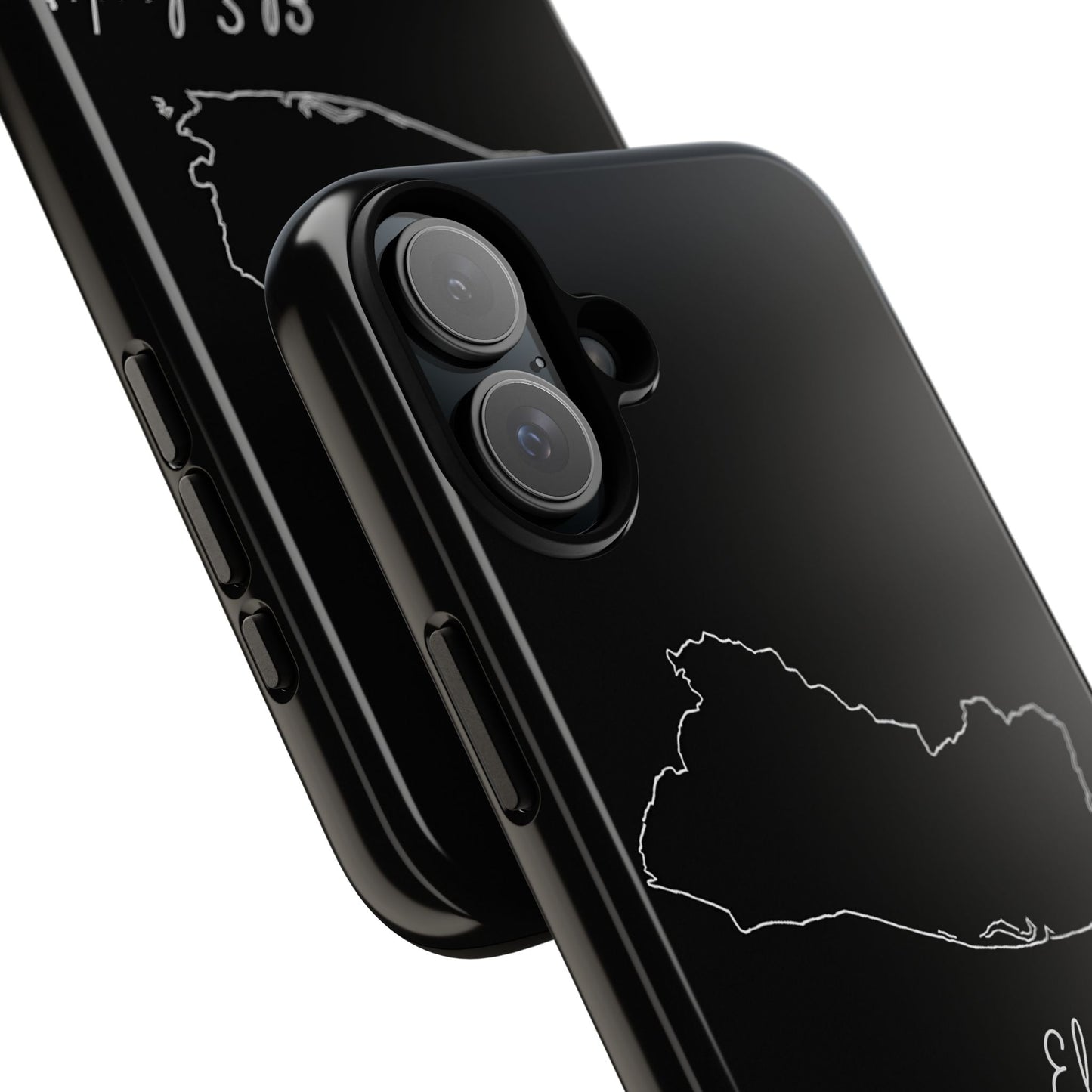El Salvador Outline Phone Case – Minimal Country Map Tough Case (iPhone, Samsung, Pixel)