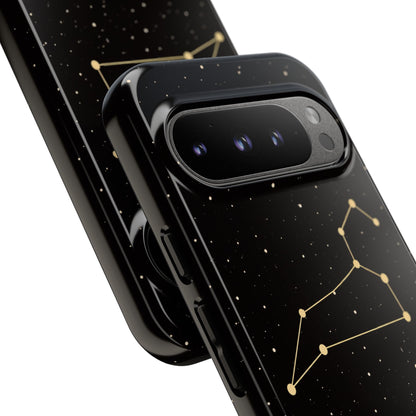 Leo Zodiac Constellation Phone Case – Luxe Gold Celestial Cover