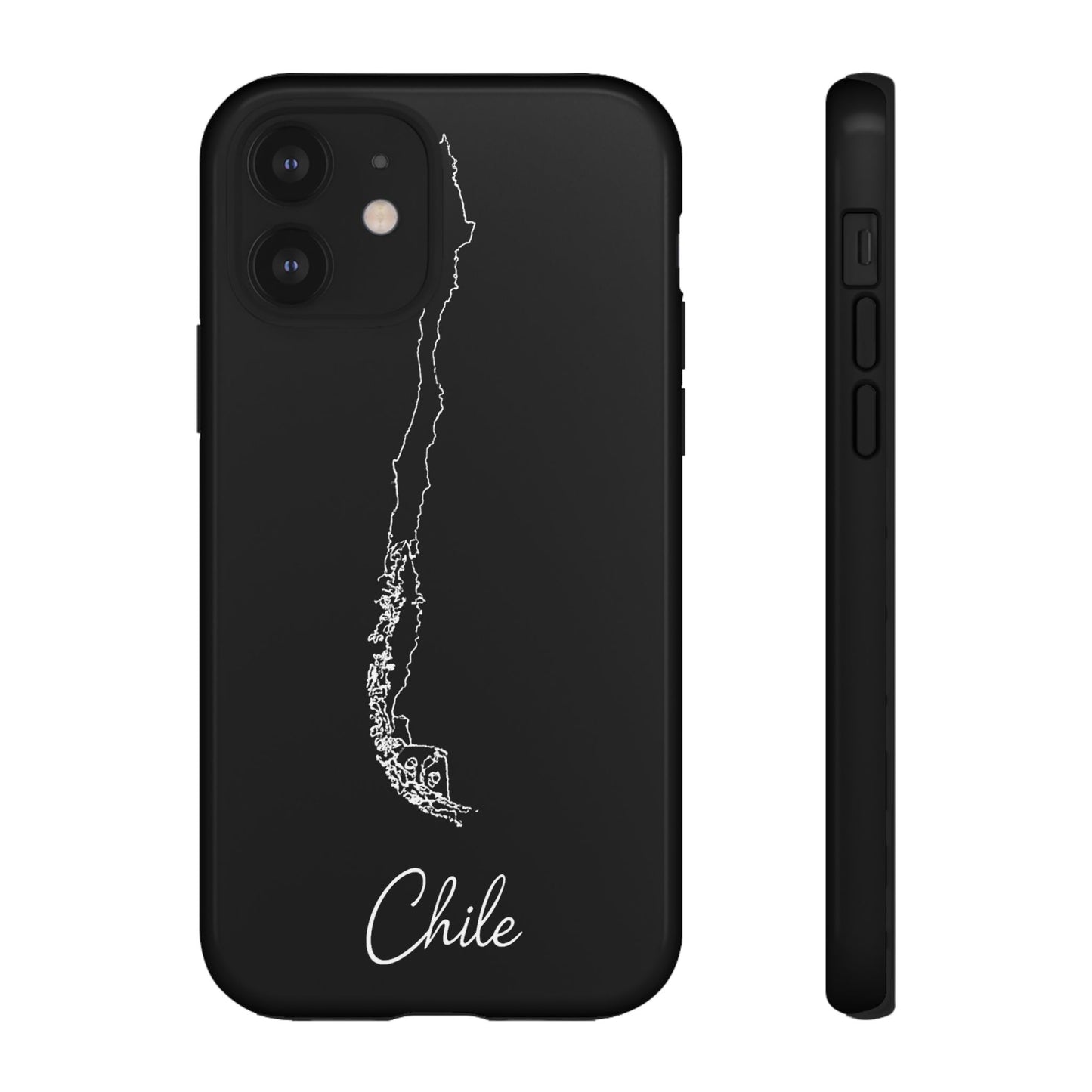 Chile Outline Phone Case – Minimal Country Map Tough Case (iPhone, Samsung, Pixel)
