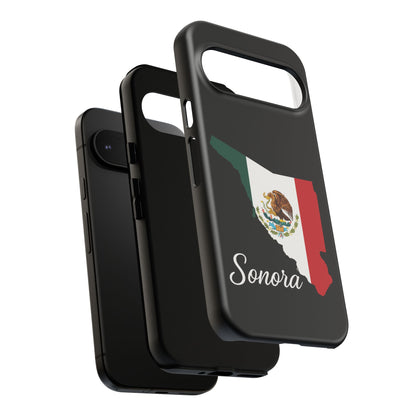 Sonora Mexico Flag Map Phone Case | Mexican American Pride Tough Case for iPhone & Samsung