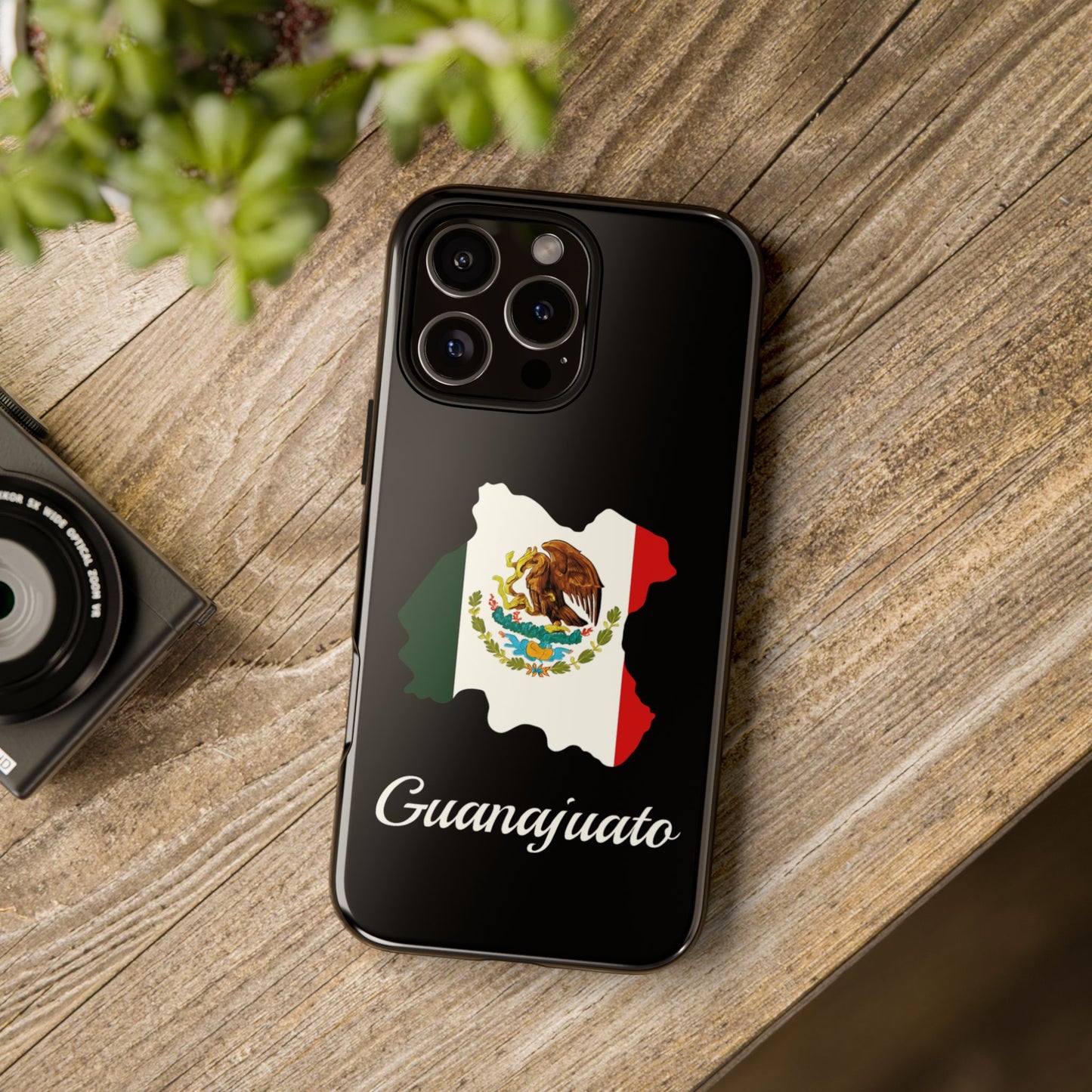 Guanajuato Mexico Flag Map Phone Case | Mexican American Pride Tough Case for iPhone & Samsung