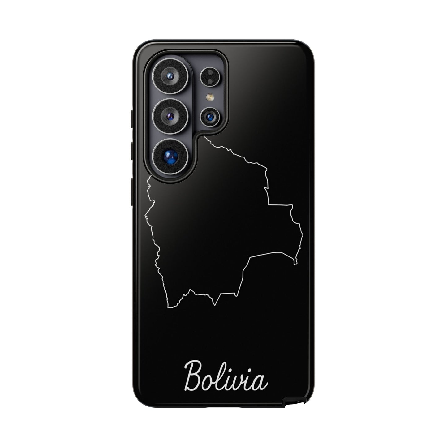 Bolivia Outline Phone Case – Minimal Country Map Tough Cover
