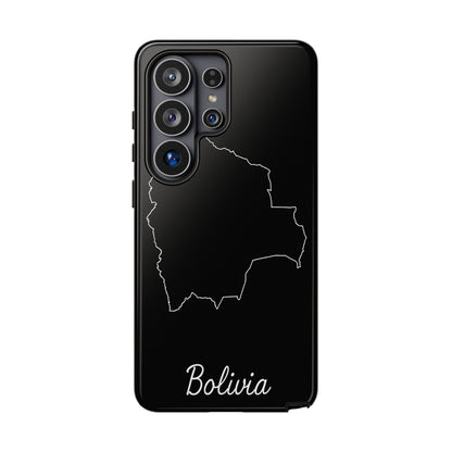 Bolivia Outline Phone Case – Minimal Country Map Tough Cover