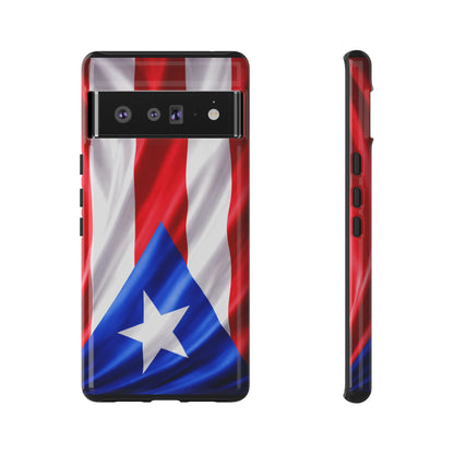 Puerto Rico Flag Phone Case | Boricua Pride Tough Case | Puerto Rican Flag Protective Cover for iPhone & Samsung