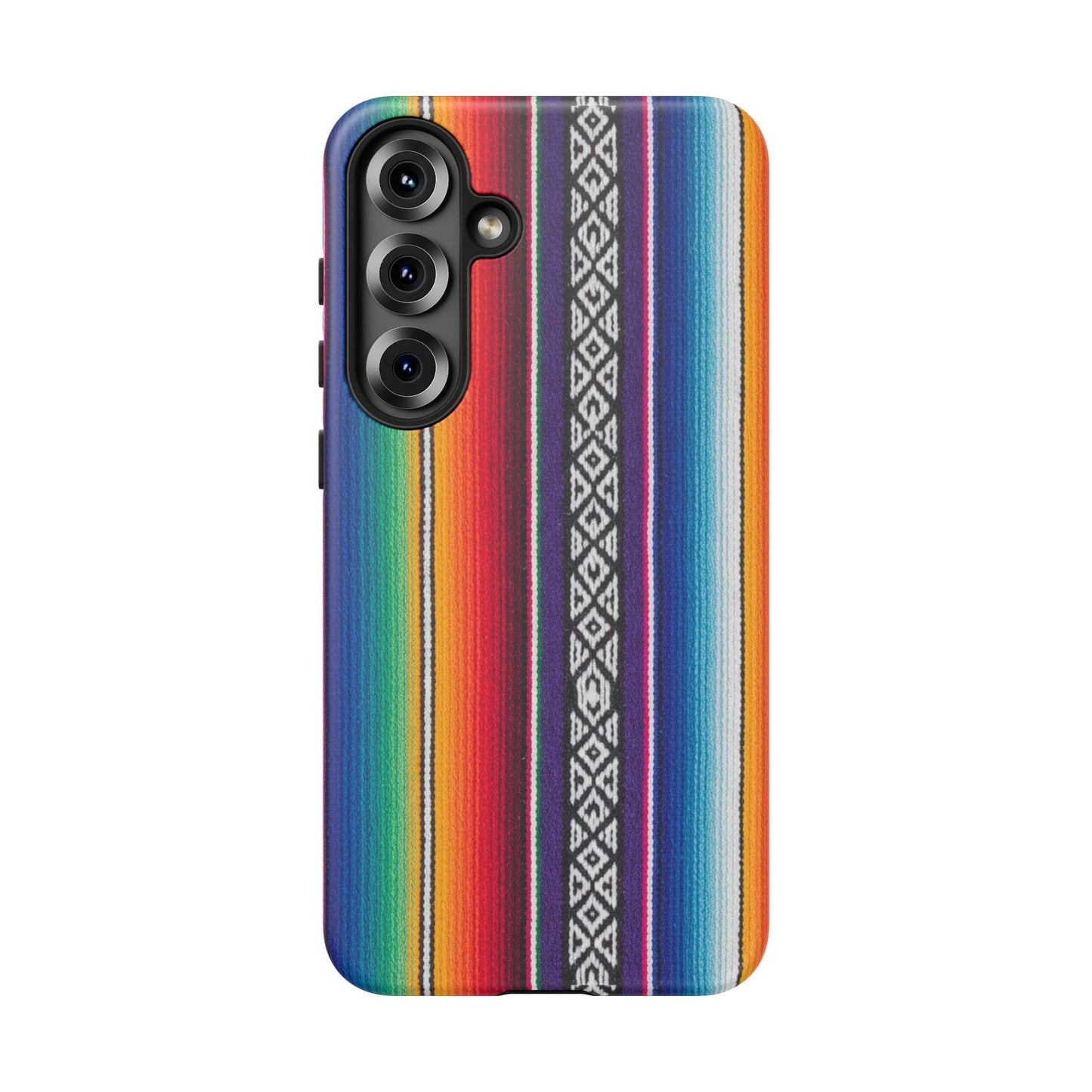 Serape Stripe Phone Case – Colorful Mexican Blanket Pattern Tough Case