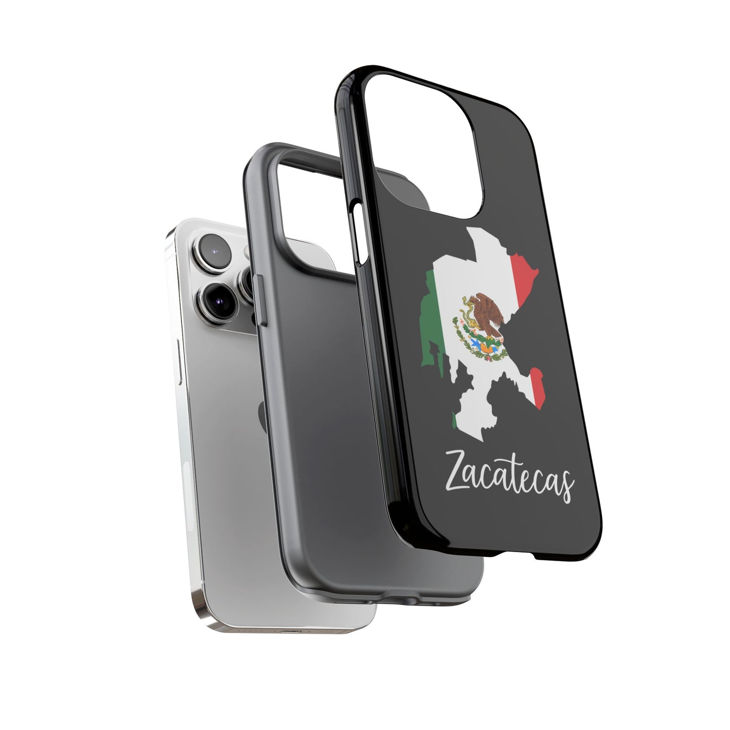 Zacatecas Mexico Flag Map Phone Case | Mexican American Pride Tough Case for iPhone & Samsung