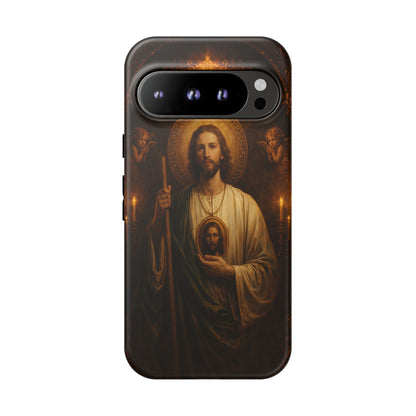 San Judas Phone Case Saint Jude Catholic Saint Religious Art Portrait Tough
