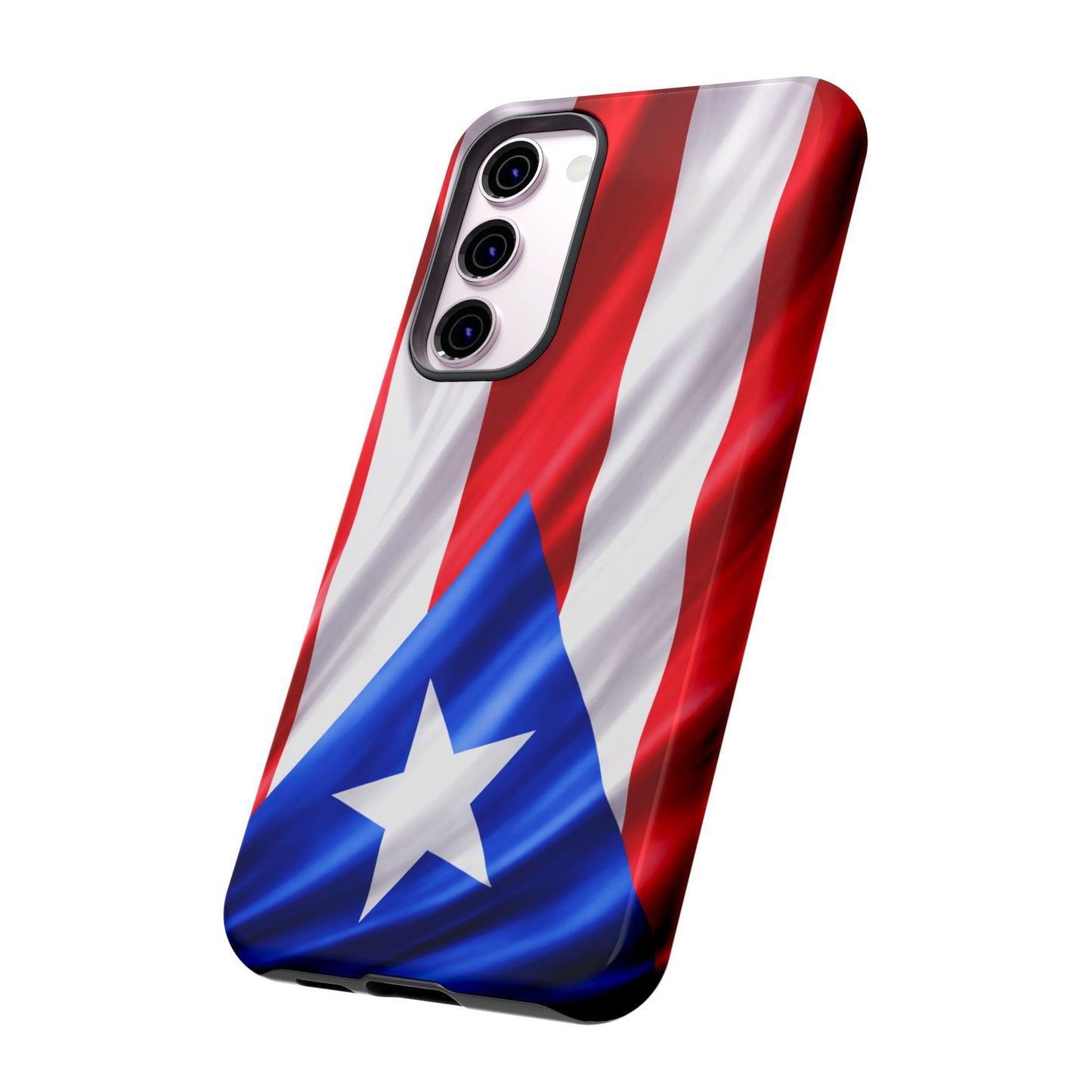 Puerto Rico Flag Phone Case | Boricua Pride Tough Case | Puerto Rican Flag Protective Cover for iPhone & Samsung