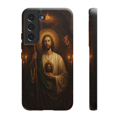 San Judas Phone Case Saint Jude Catholic Saint Religious Art Portrait Tough
