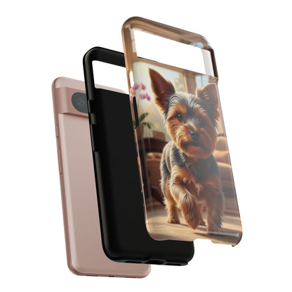 Yorkshire Terrier Phone Case – Cute Yorkie Puppy Tough Case (iPhone, Samsung, Pixel)