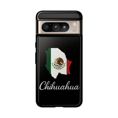 Chihuahua Mexico Flag Map Phone Case | Mexican American Pride Tough Case for iPhone & Samsung