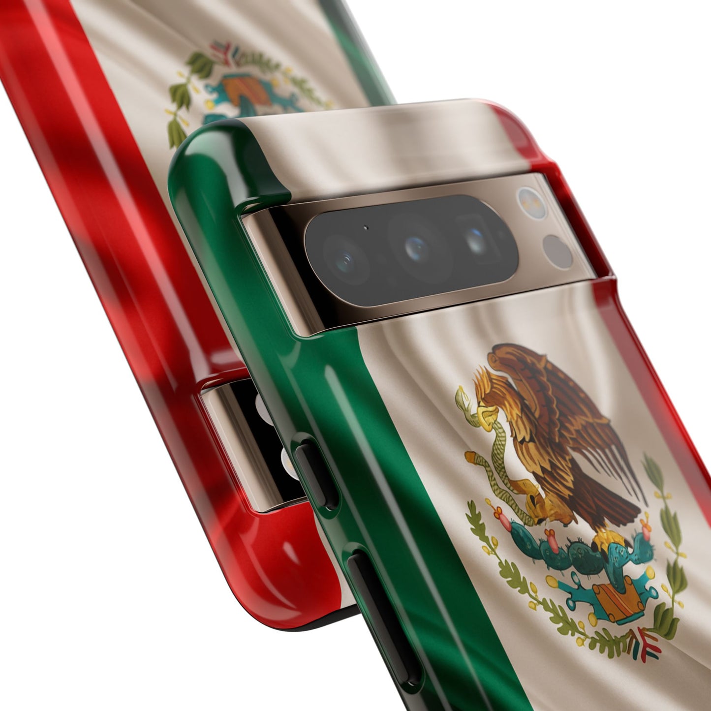 Mexico Flag Phone Case | Mexican Pride iPhone & Samsung Case | Tricolor Aesthetic Tough Protective Cover