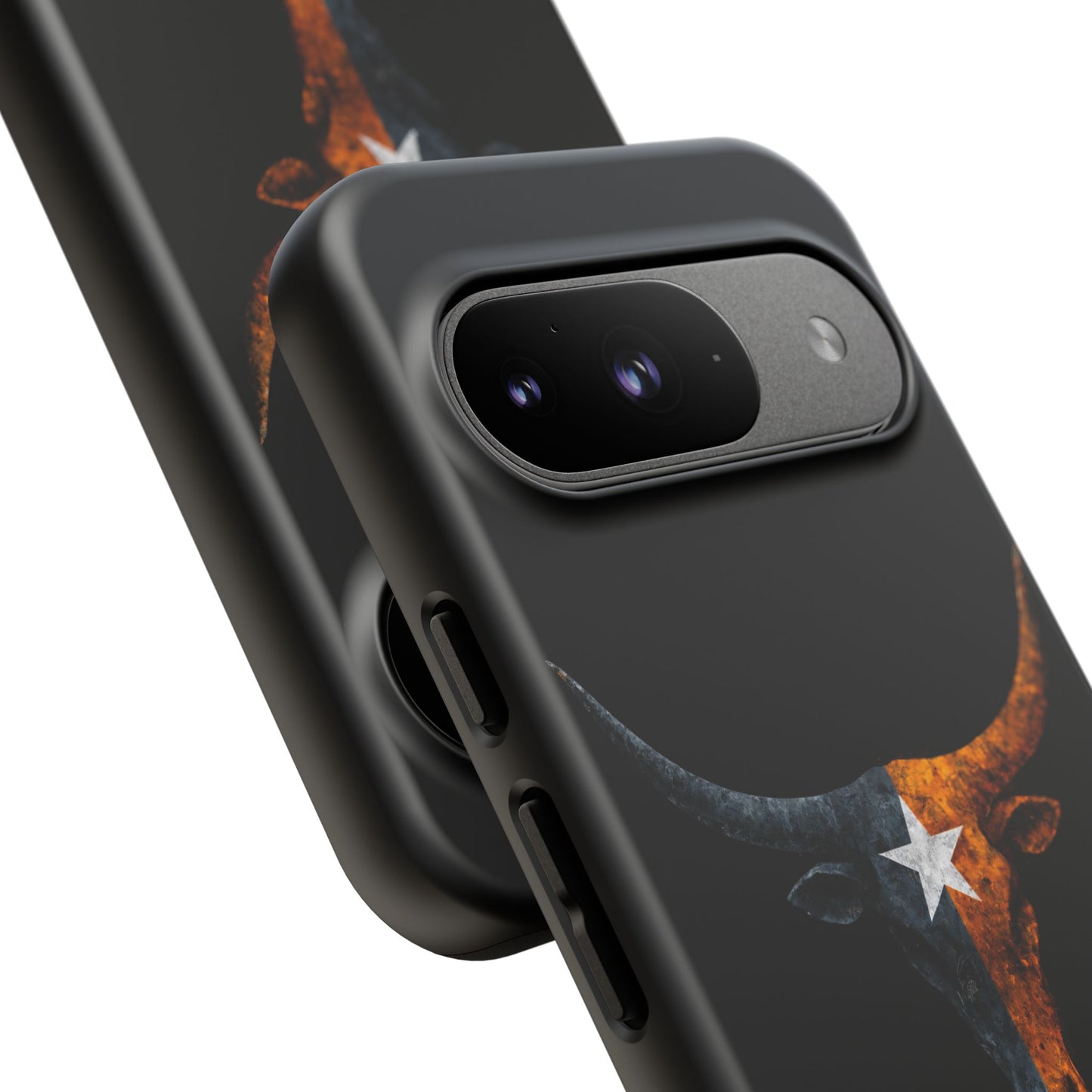 Texas Longhorn Skull Phone Case Western Cowboy Bull iPhone Samsung Cover