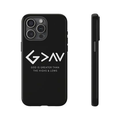 God Is Greater Than The Highs & Lows G>∧∨ Christian Phone Case