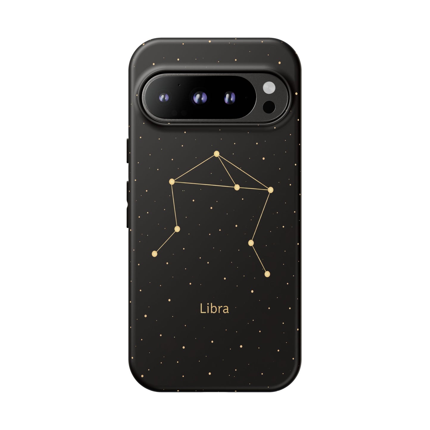 Libra Zodiac Constellation Phone Case – Luxe Gold Celestial Cover