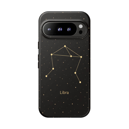 Libra Zodiac Constellation Phone Case – Luxe Gold Celestial Cover