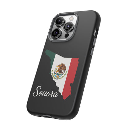 Sonora Mexico Flag Map Phone Case | Mexican American Pride Tough Case for iPhone & Samsung