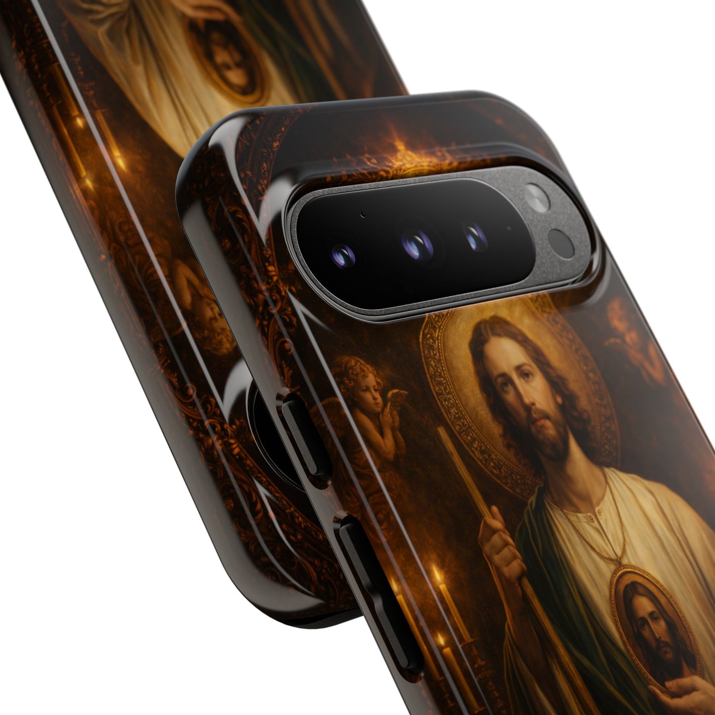 San Judas Phone Case Saint Jude Catholic Saint Religious Art Portrait Tough