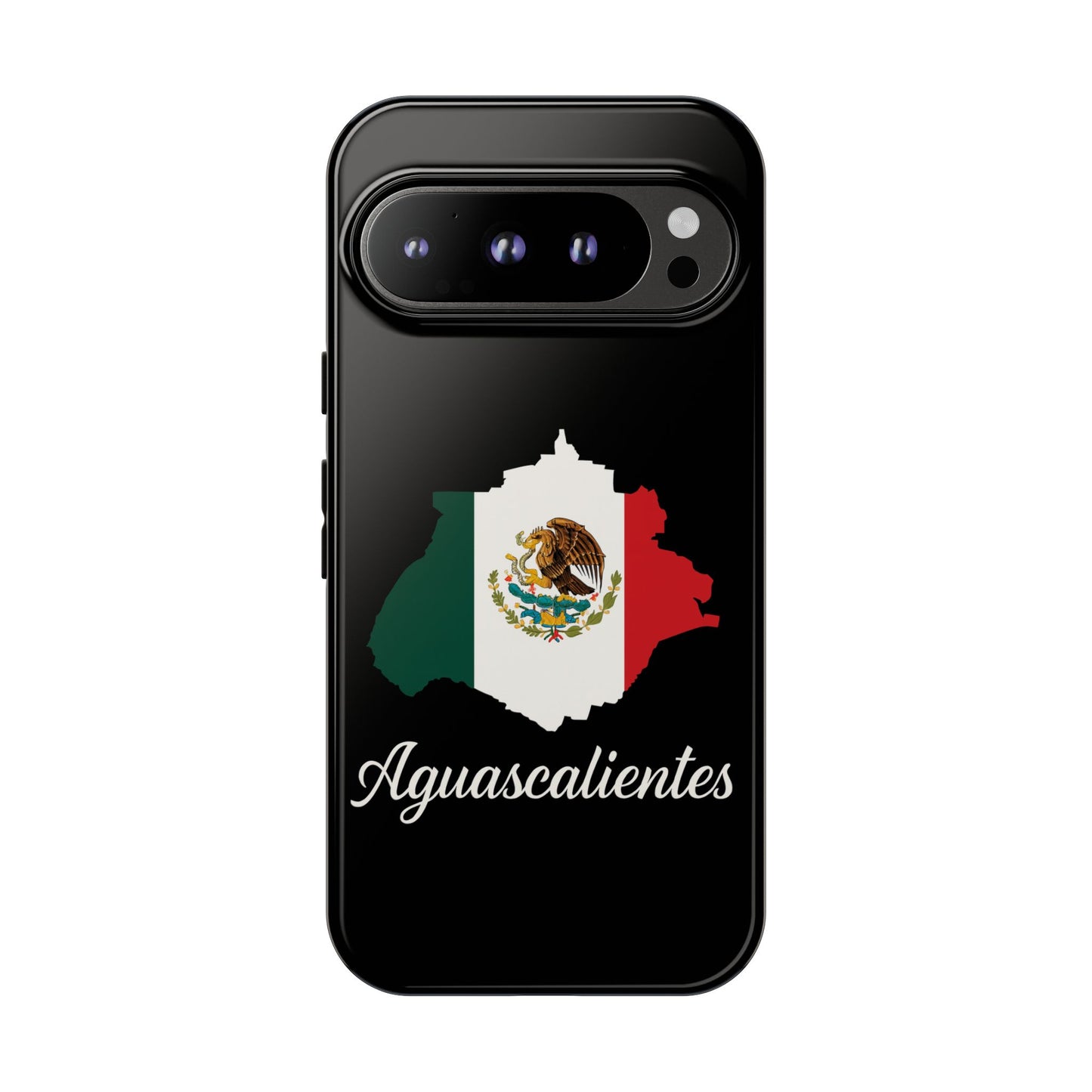 Aguascalientes Mexico Flag Map Phone Case | Mexican American Pride Tough Case for iPhone & Samsung