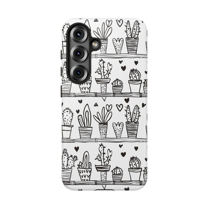 Cactus Succulent Phone Case Cute Plant Aesthetic iPhone Samsung Cover