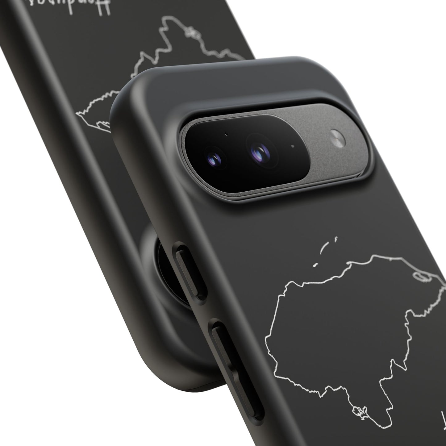 Honduras Outline Phone Case – Minimal Country Map Tough Case (iPhone, Samsung, Pixel)