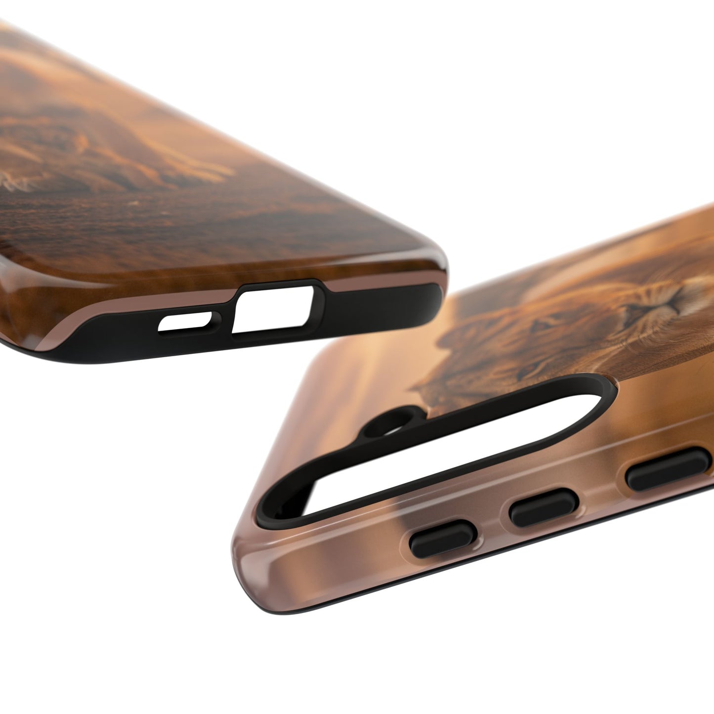 Lioness & Cub Phone Case | Safari Wildlife Tough Case for iPhone & Samsung