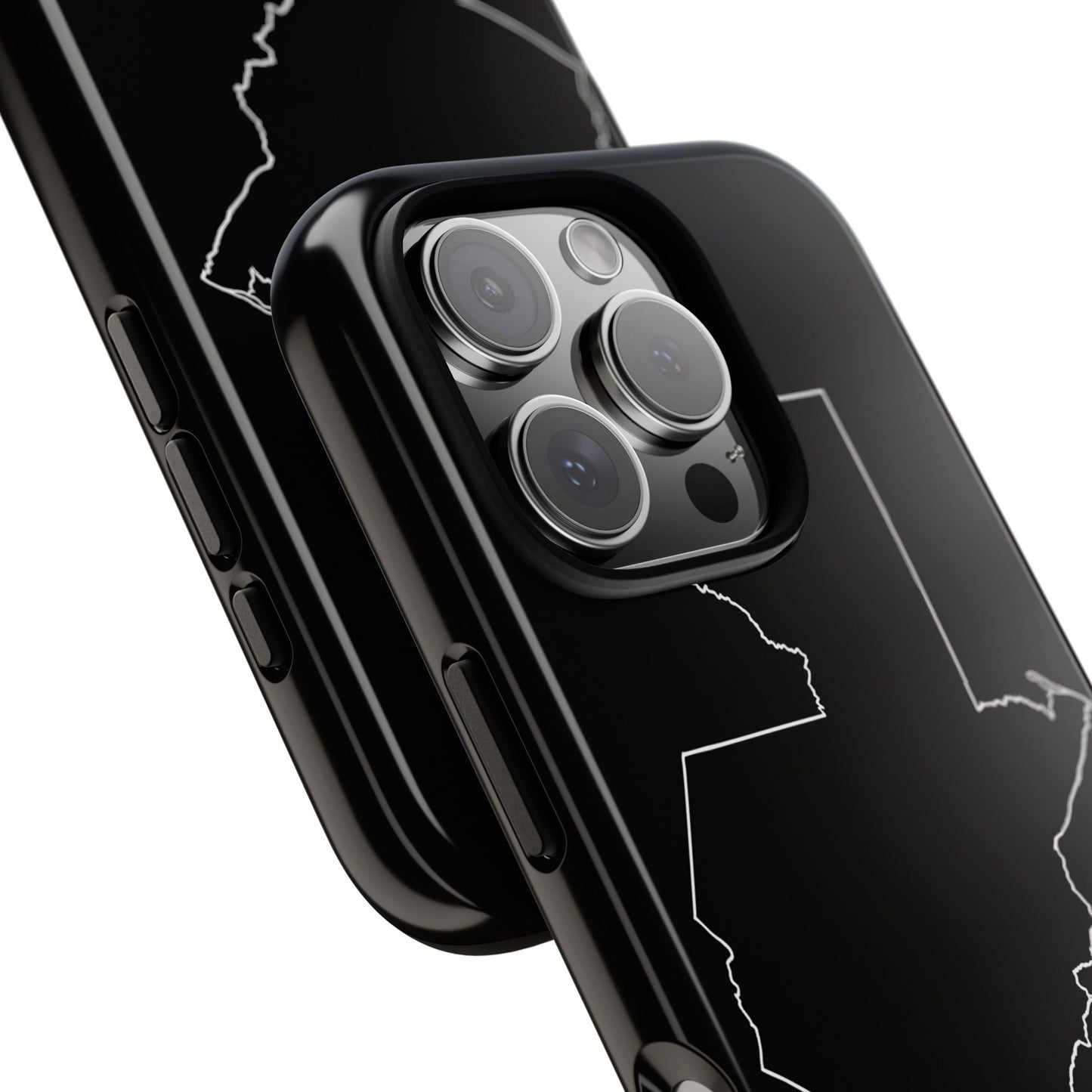Guatemala Outline Phone Case – Minimal Country Map Tough Case (iPhone, Samsung, Pixel)