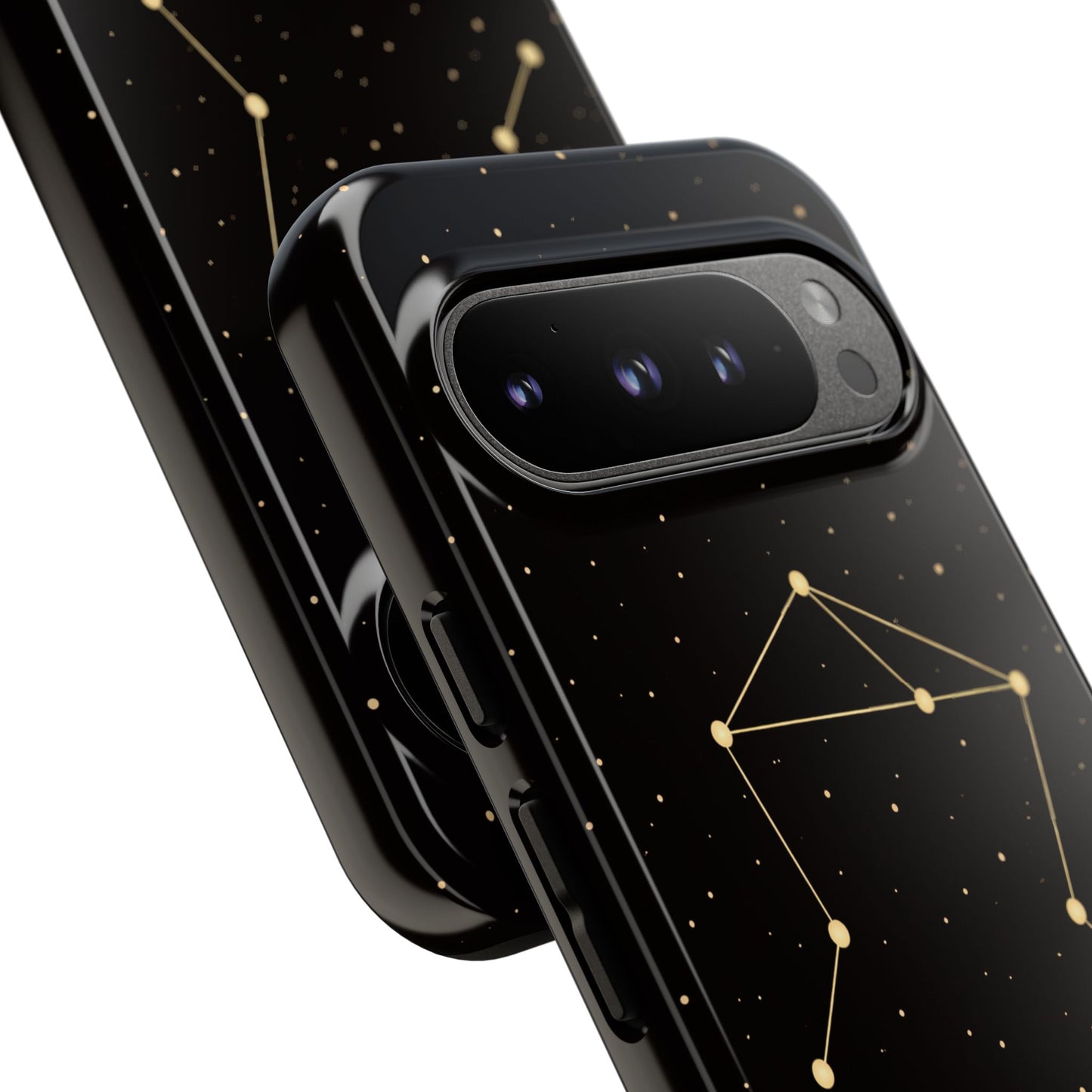 Libra Zodiac Constellation Phone Case – Luxe Gold Celestial Cover