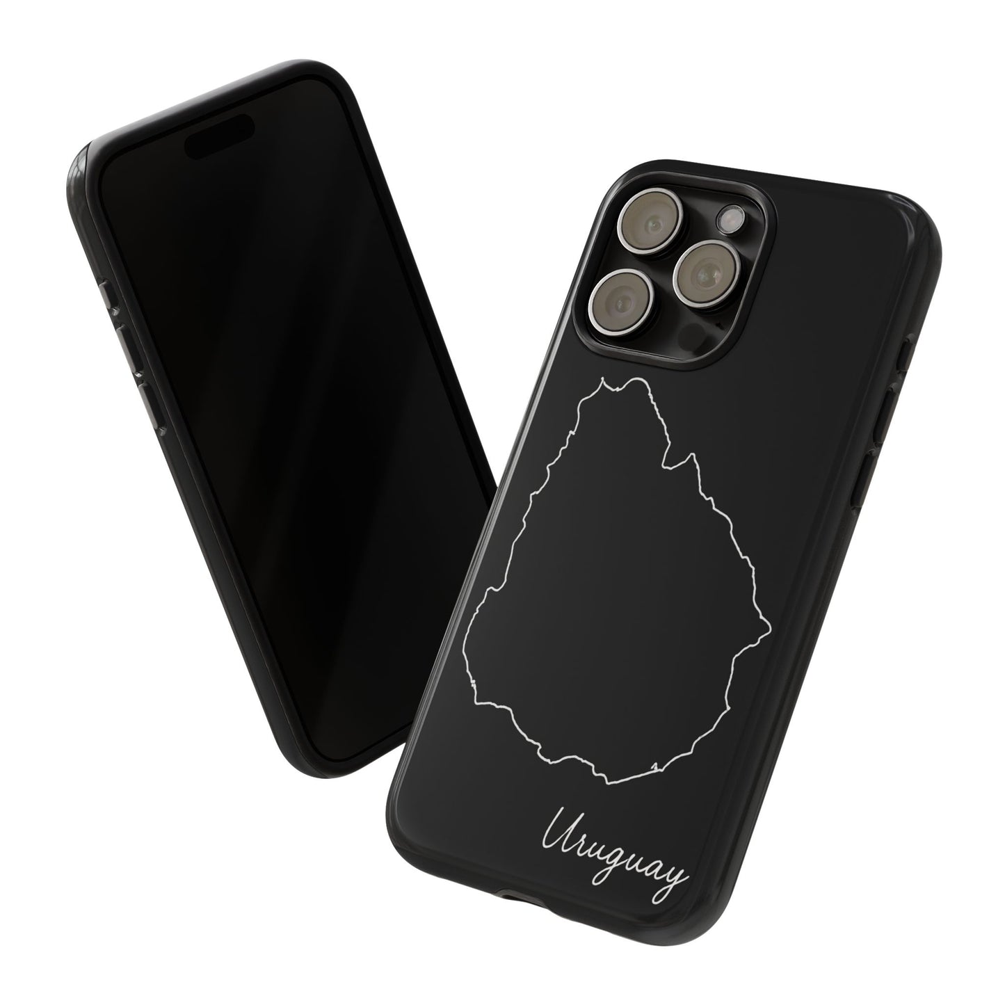 Uruguay Outline Phone Case – Minimal Country Map Tough Case (iPhone, Samsung, Pixel)