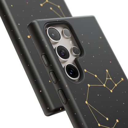 Sagittarius Zodiac Constellation Phone Case – Luxe Gold Celestial Cover