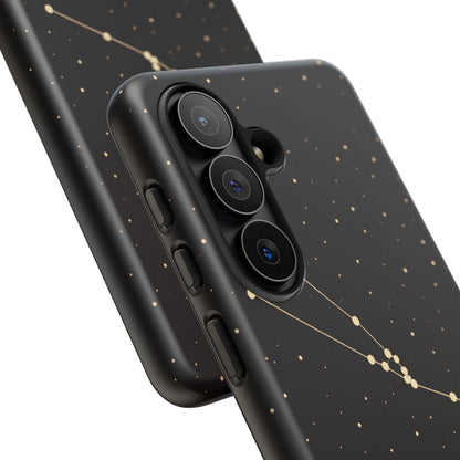 Taurus Zodiac Constellation Phone Case – Luxe Gold Celestial Cover
