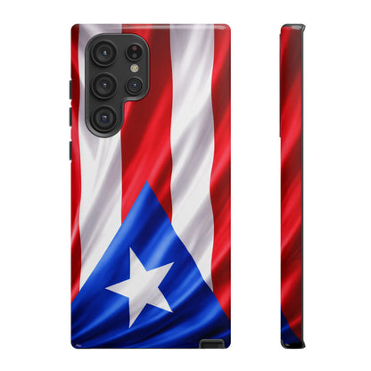 Puerto Rico Flag Phone Case | Boricua Pride Tough Case | Puerto Rican Flag Protective Cover for iPhone & Samsung