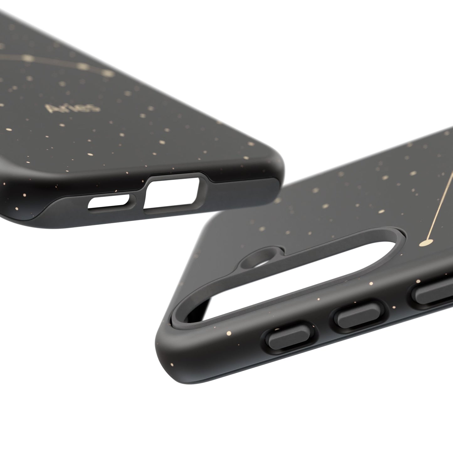Aries Zodiac Constellation Phone Case – Luxe Gold Celestial Cover
