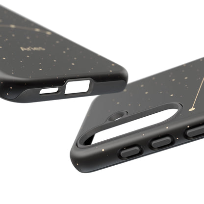 Aries Zodiac Constellation Phone Case – Luxe Gold Celestial Cover