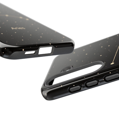 Aries Zodiac Constellation Phone Case – Luxe Gold Celestial Cover