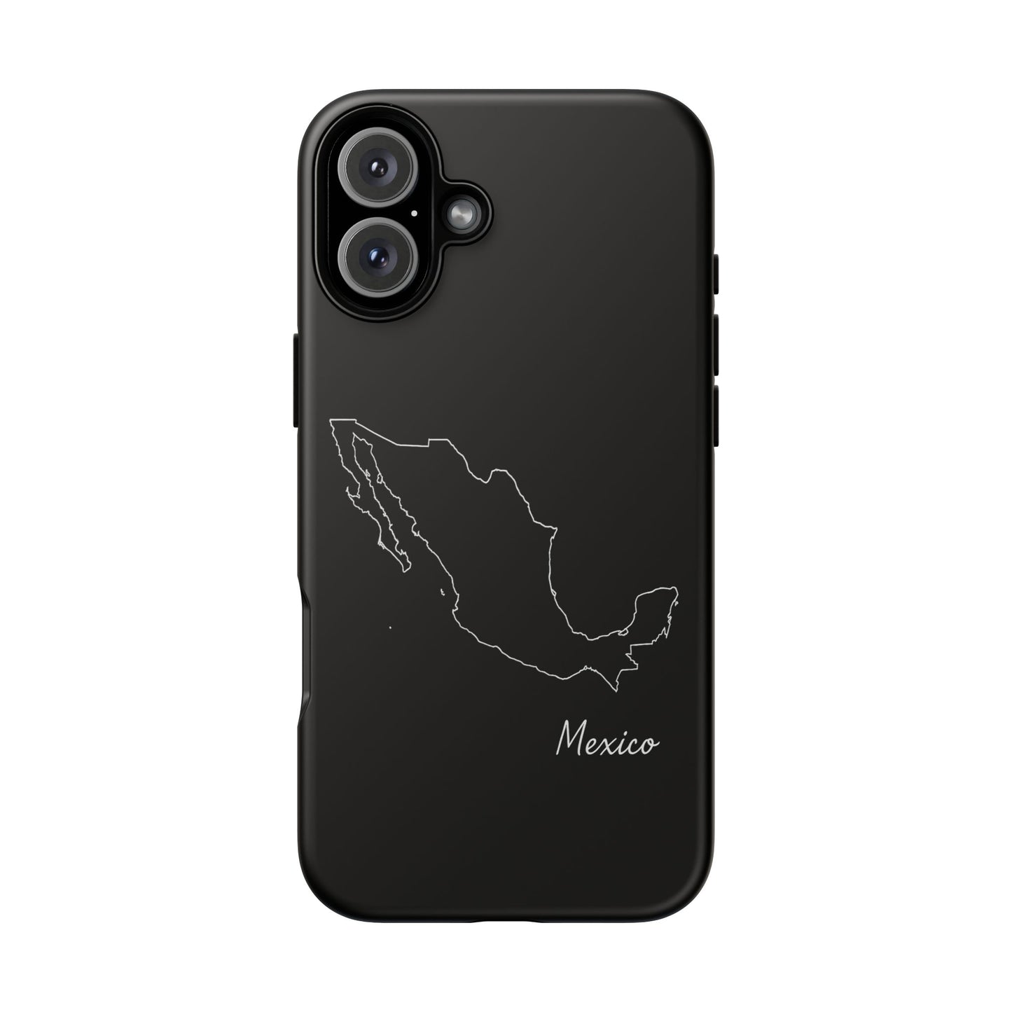 Mexico Outline Phone Case – Minimal Country Map Tough Case (iPhone, Samsung, Pixel)