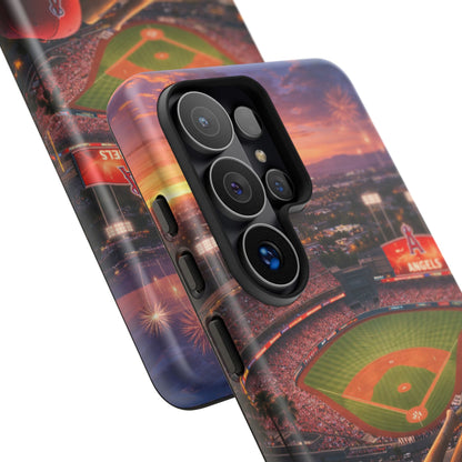 Baseball Stadium Phone Case Sports Fan Ballpark Game Day Tough Case