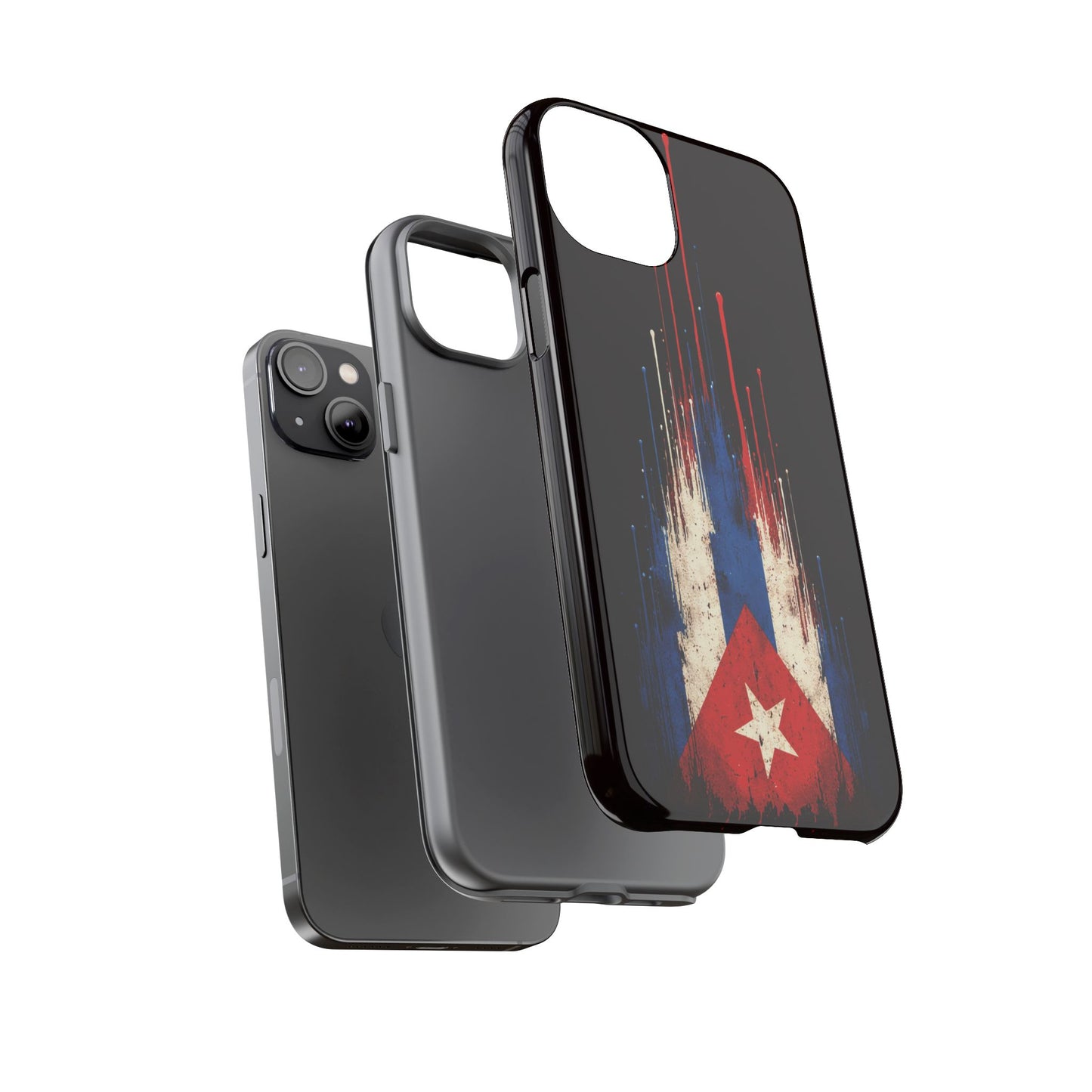 Cuban Flag Phone Case | Cuba Flag Tough Case | Patriotic Cuban Pride iPhone Samsung Protective Cover