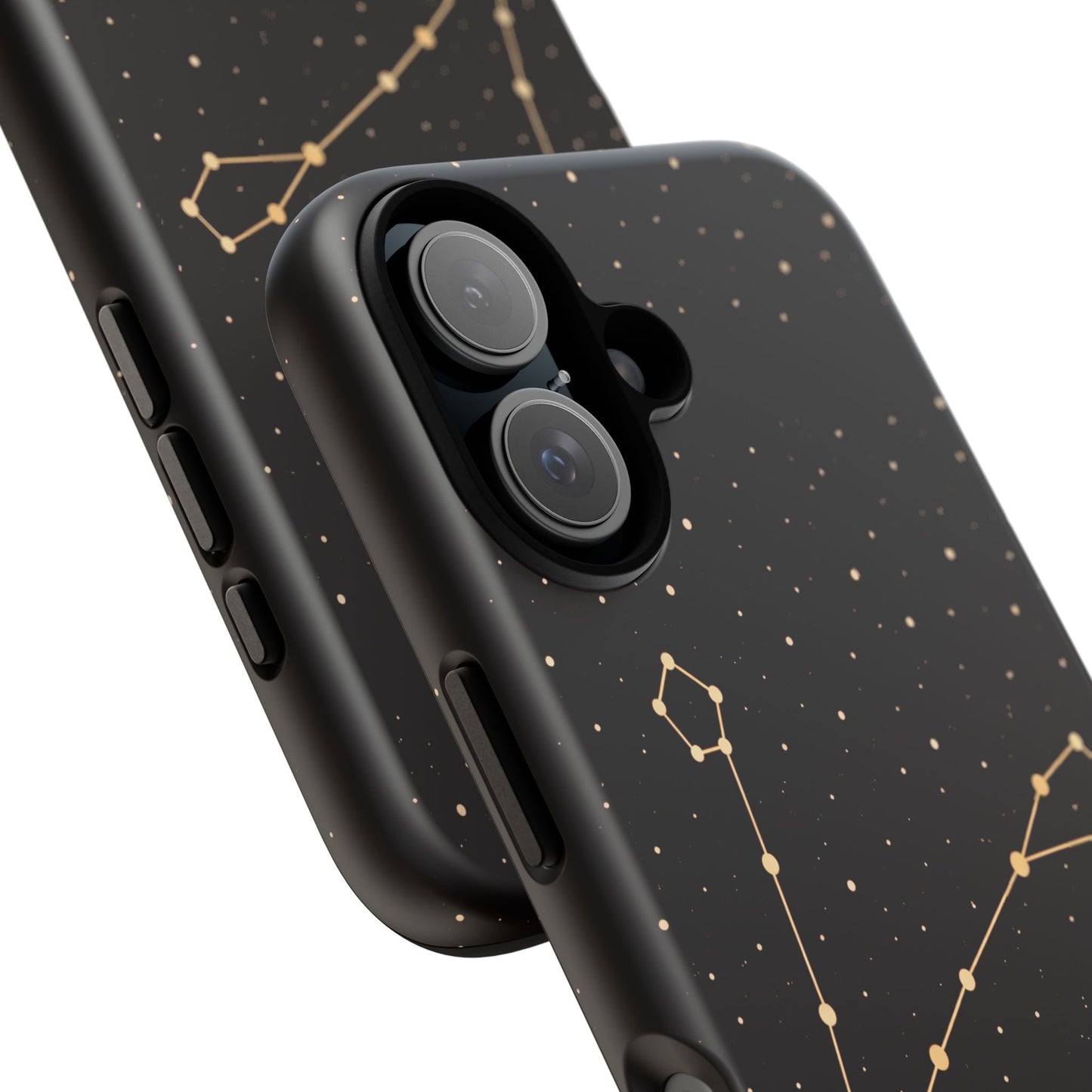 Pisces Zodiac Constellation Phone Case – Luxe Gold Celestial Cover