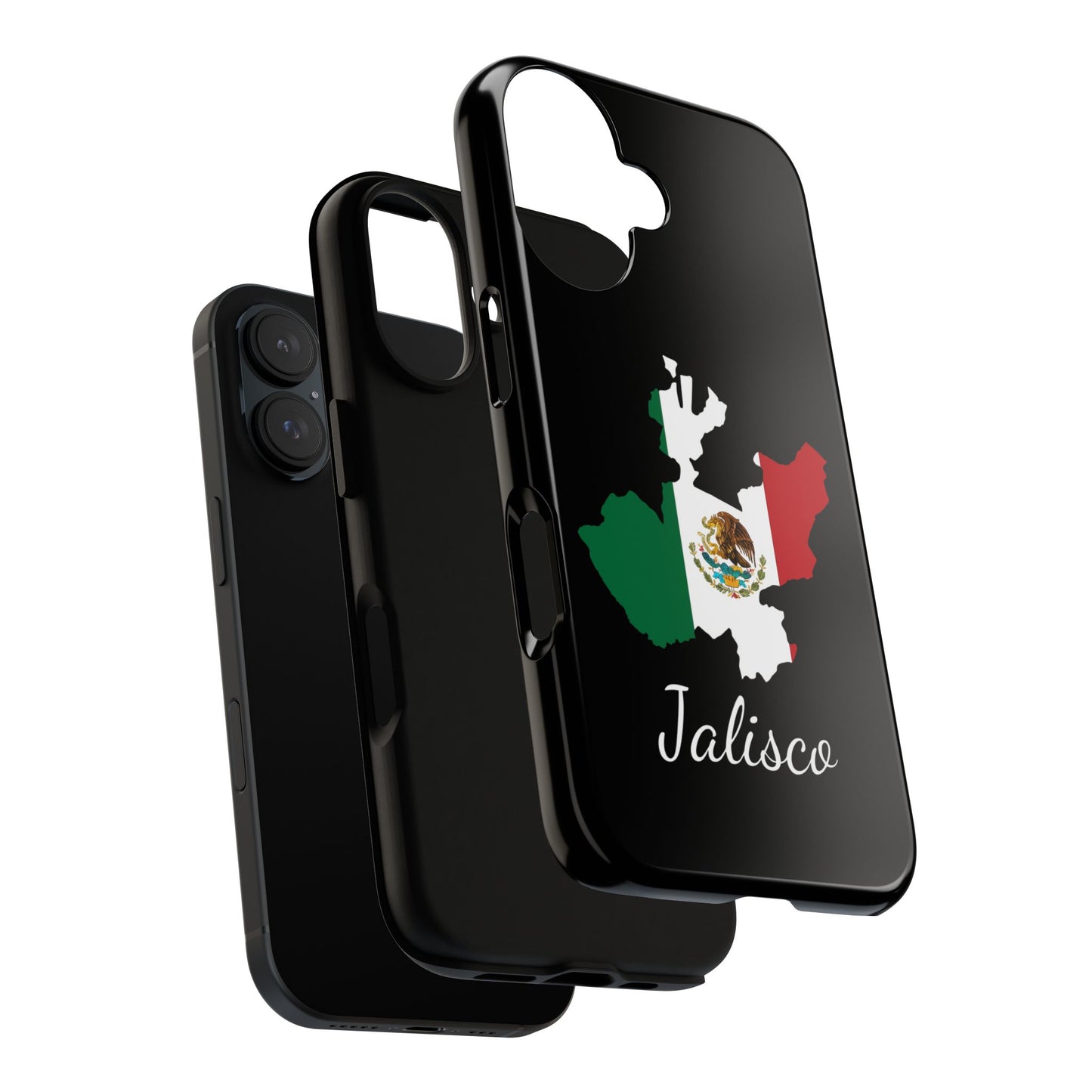 Jalisco Mexico Flag Map Phone Case | Mexican American Pride Tough Case for iPhone & Samsung