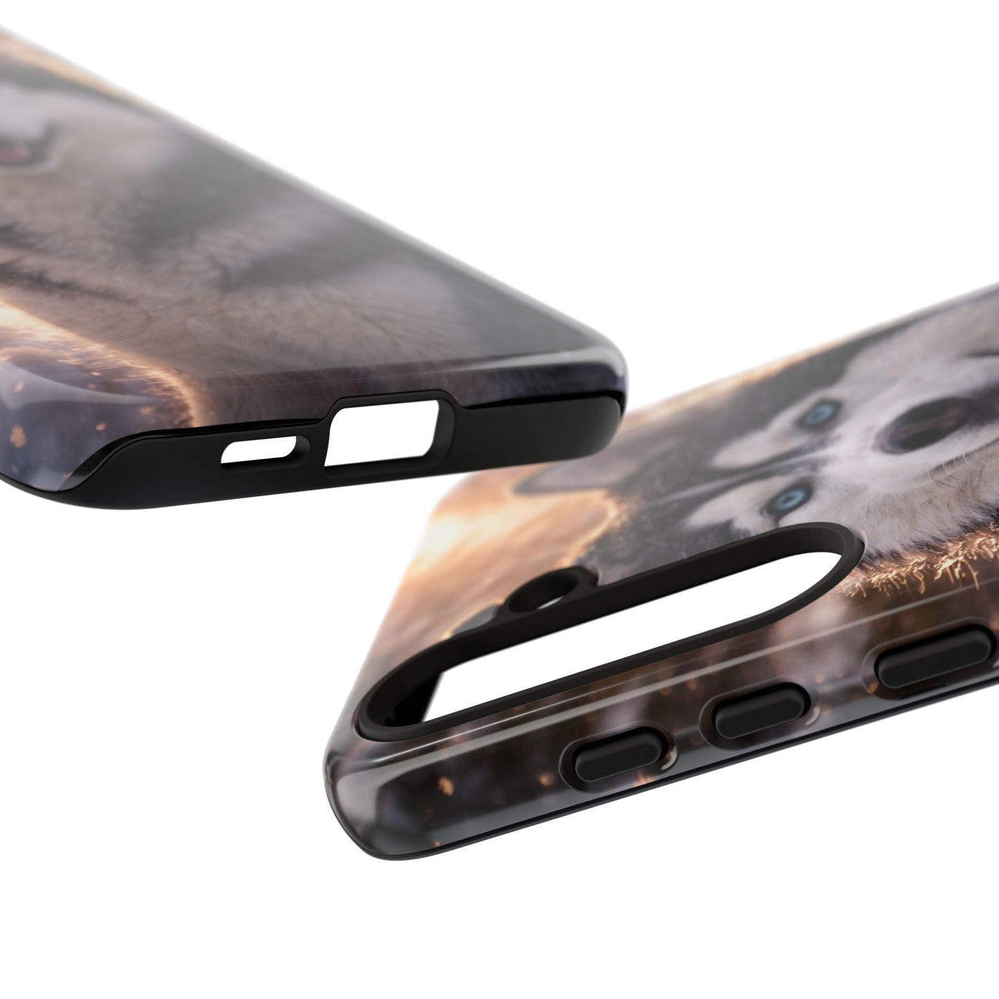 Siberian Husky Tough Phone Case | Blue Eyes Dog Cover Protective iPhone Case
