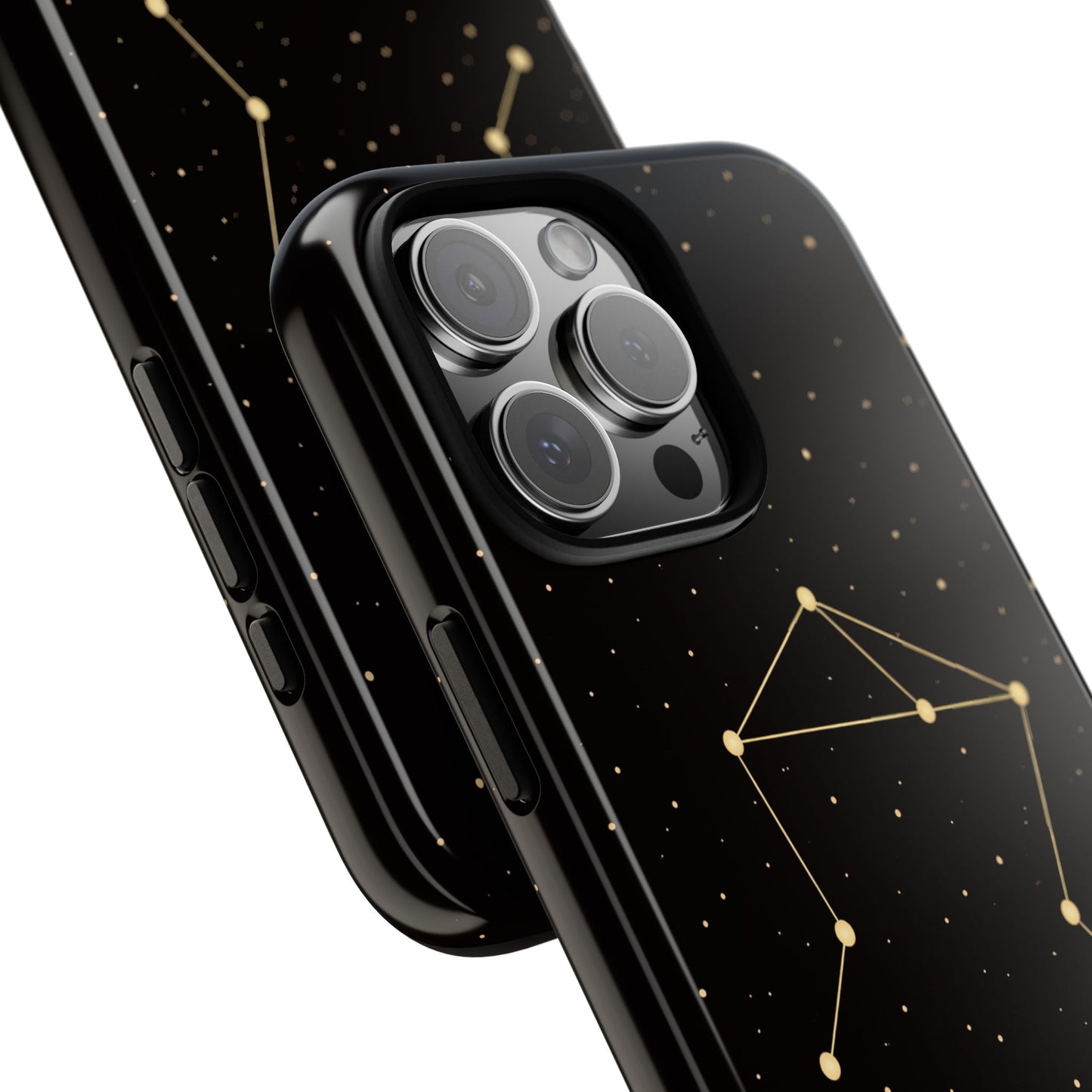 Libra Zodiac Constellation Phone Case – Luxe Gold Celestial Cover
