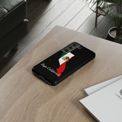 Baja California Mexico Flag Map Phone Case | Mexican American Pride Tough Case for iPhone & Samsung