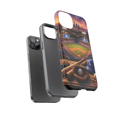 Baseball Sunset Stadium Phone Case LA Game Day Sports Aesthetic Case