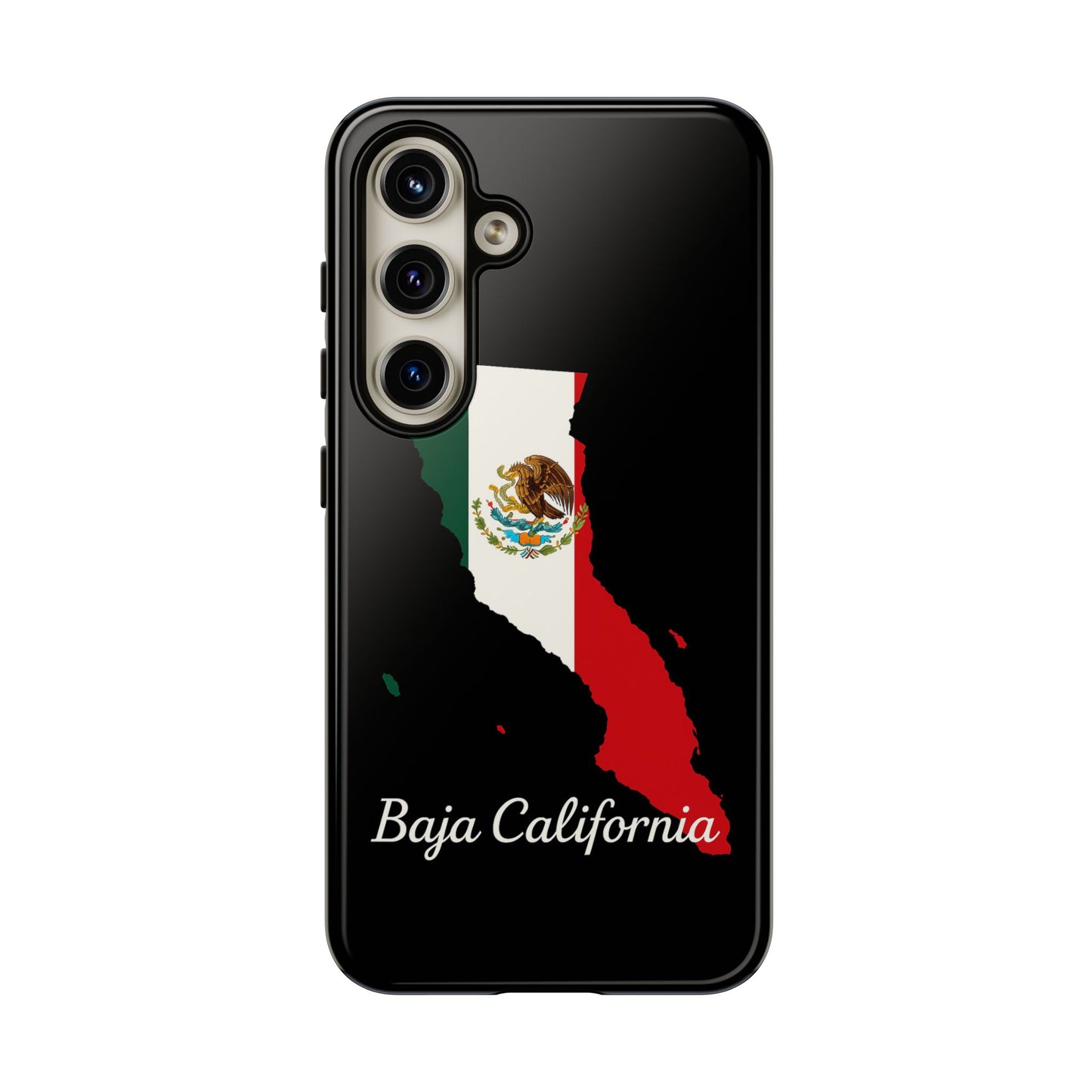 Baja California Mexico Flag Map Phone Case | Mexican American Pride Tough Case for iPhone & Samsung