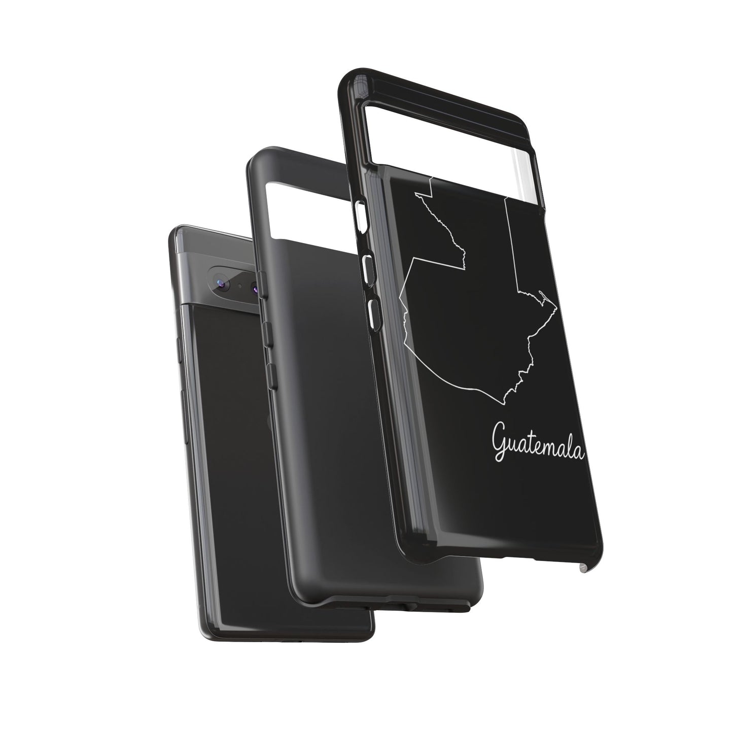 Guatemala Outline Phone Case – Minimal Country Map Tough Case (iPhone, Samsung, Pixel)