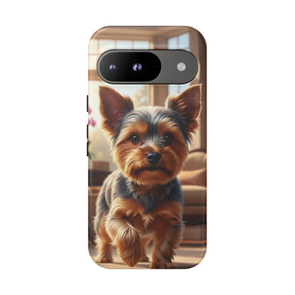 Yorkshire Terrier Phone Case – Cute Yorkie Puppy Tough Case (iPhone, Samsung, Pixel)